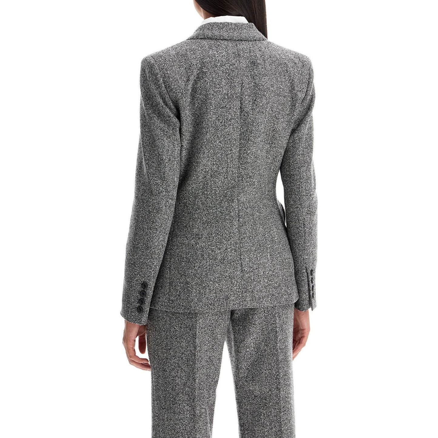 Blaze Milano koru charmer tweed bouclé double-breasted blazer