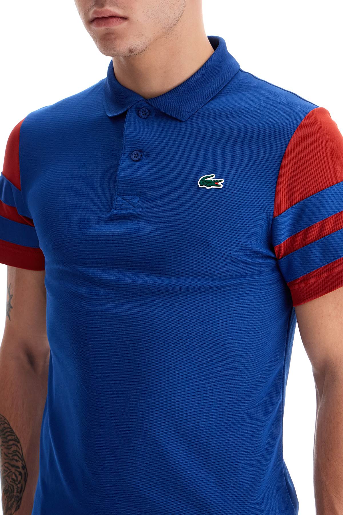 Lacoste ultra-dry color block sports polo Topwear Lacoste