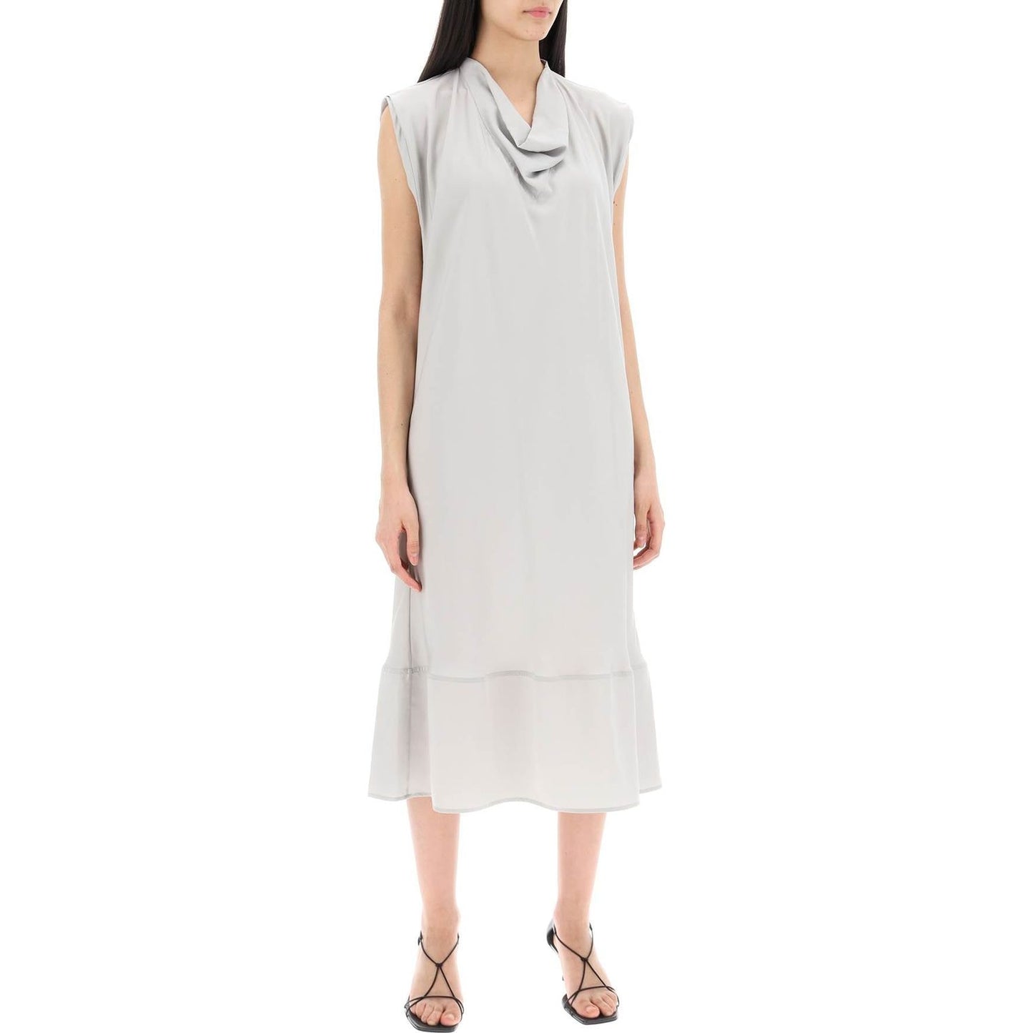 Lemaire midi dress with diagonal cut in Dresses Lemaire