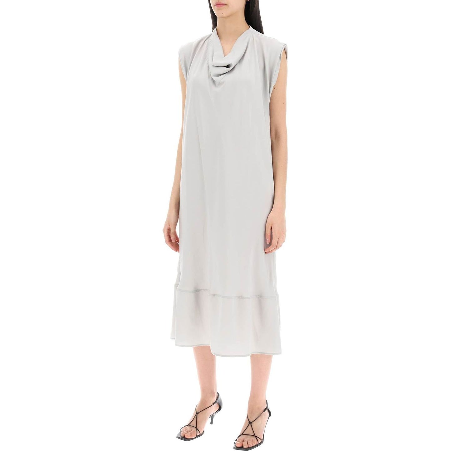 Lemaire midi dress with diagonal cut in Dresses Lemaire