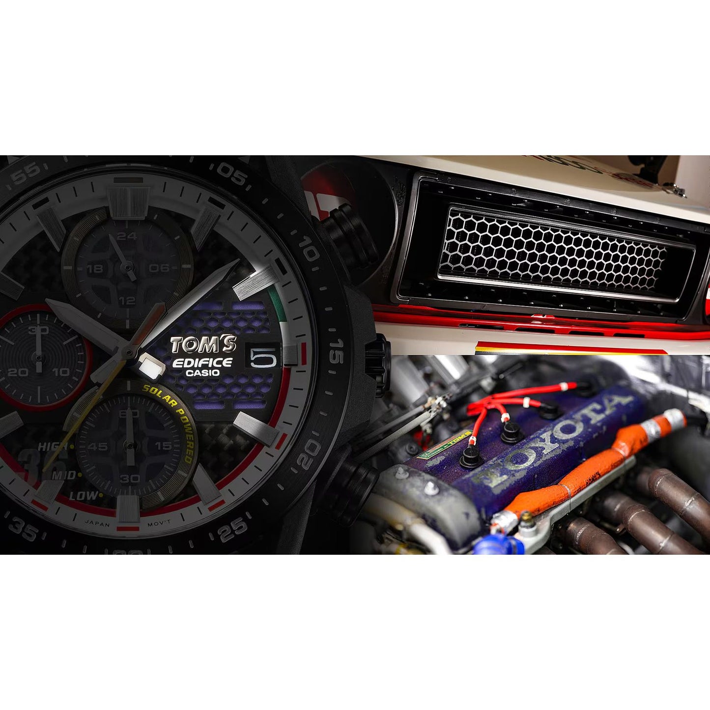 CASIO EDIFICE Mod. SOSPENSIONE -  TOMS 50TH ANNIVERSARY WATCHES CASIO EDIFICE