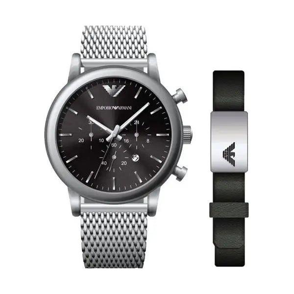 EMPORIO ARMANI Mod. LUIGI Special Pack + Bracelet WATCHES EMPORIO ARMANI