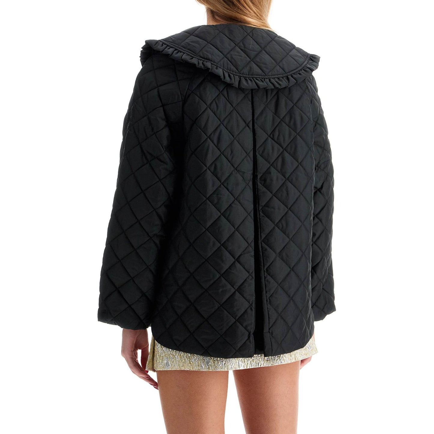 Ganni quilted ripstop jacket