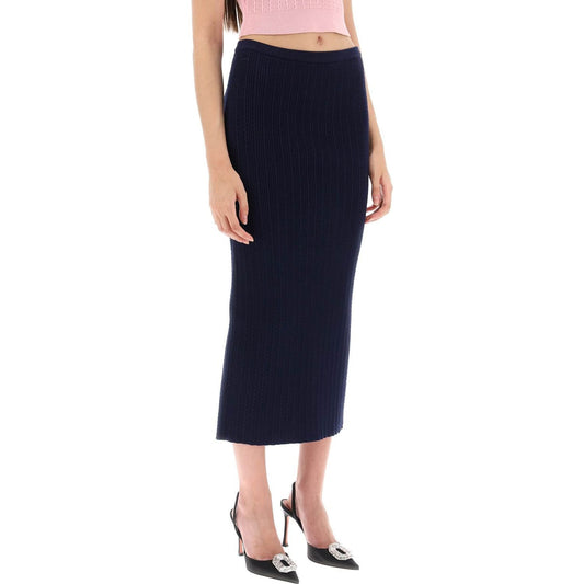 Alessandra Rich knitted pencil skirt Skirts Alessandra Rich