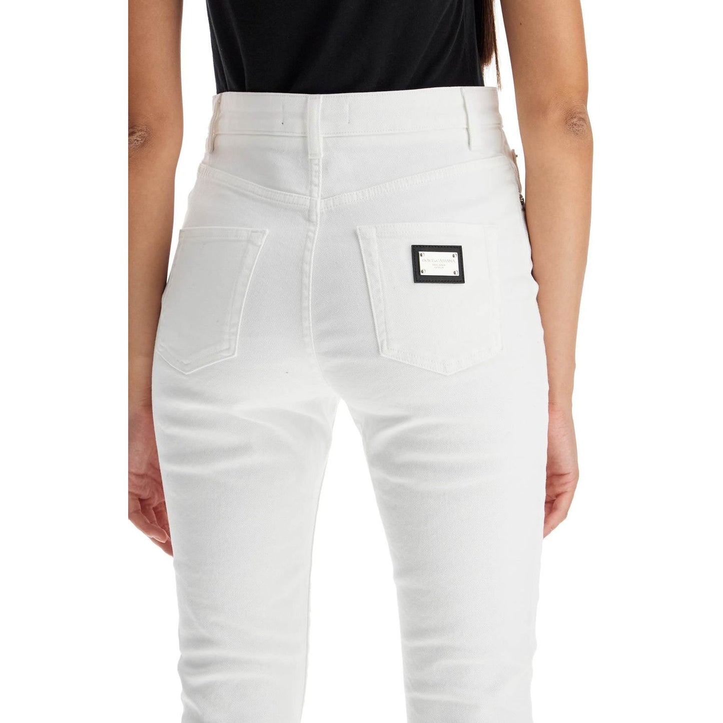 Dolce & Gabbana stretch denim audrey jeans in italian html Jeans Dolce & Gabbana