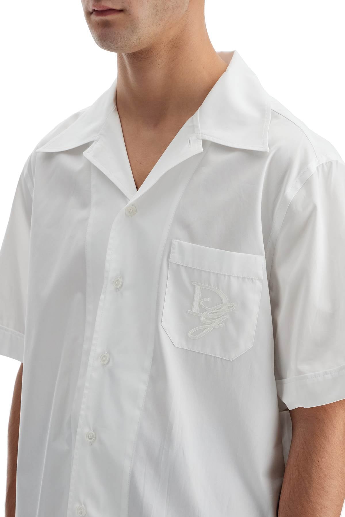 Dolce & Gabbana short-sleeved shirt with pocket Shirts Dolce & Gabbana