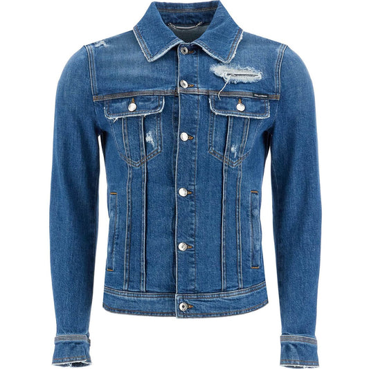 Dolce & Gabbana stretch denim jacket Jackets Dolce & Gabbana