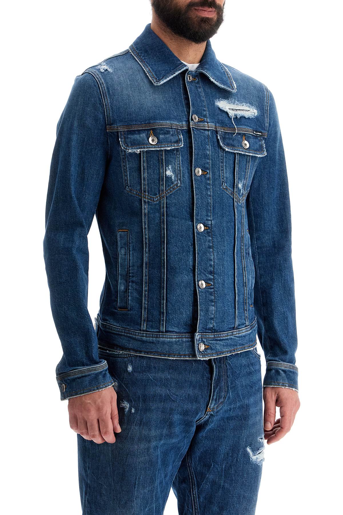 Dolce & Gabbana stretch denim jacket Jackets Dolce & Gabbana