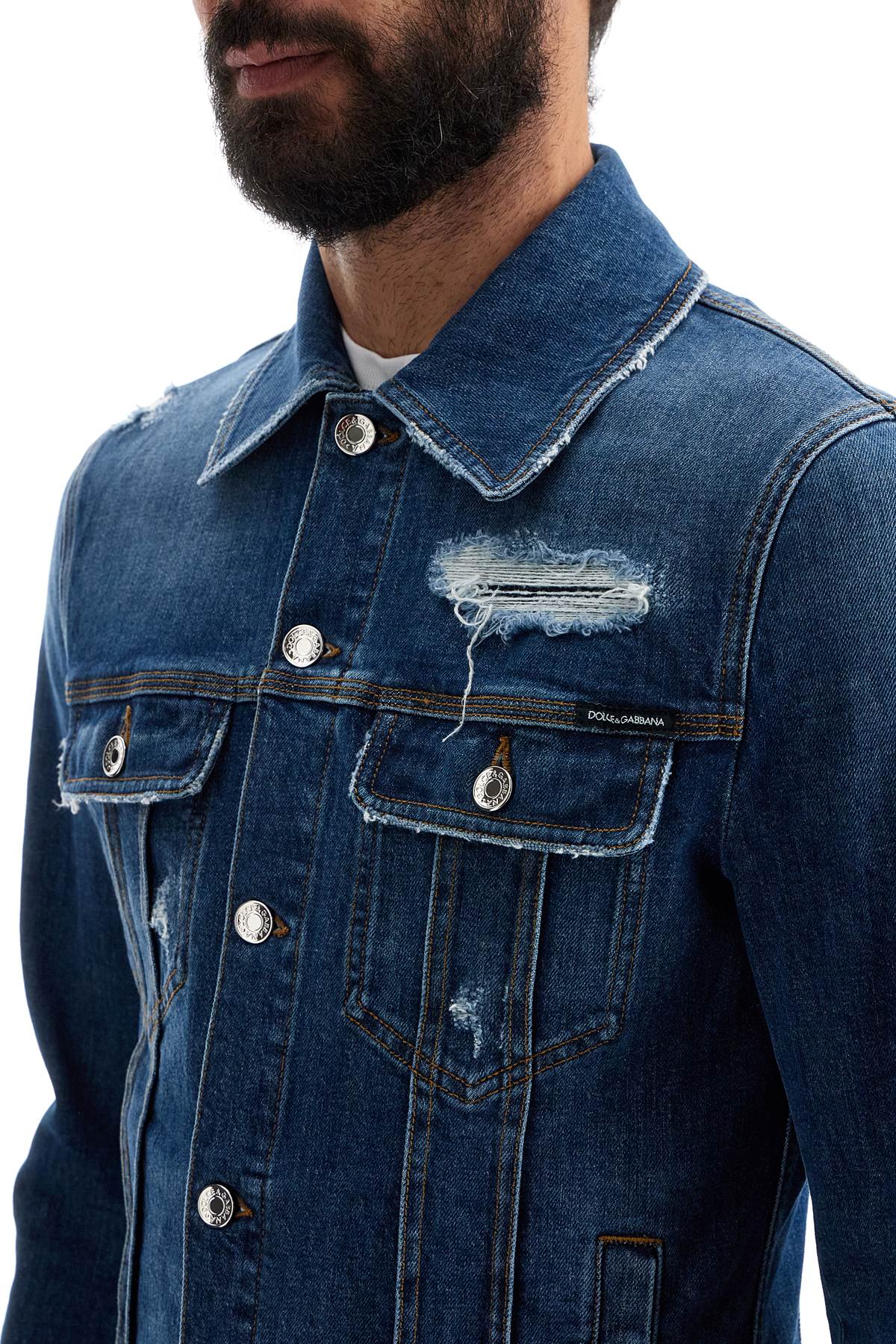 Dolce & Gabbana stretch denim jacket Jackets Dolce & Gabbana