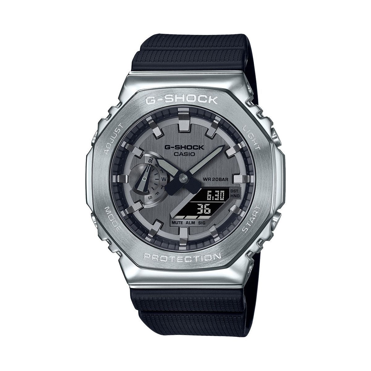 CASIO G-SHOCK Mod. G-STEEL TOUGH SOLAR Bluetooth® GREY DIAL WATCHES CASIO G-SHOCK