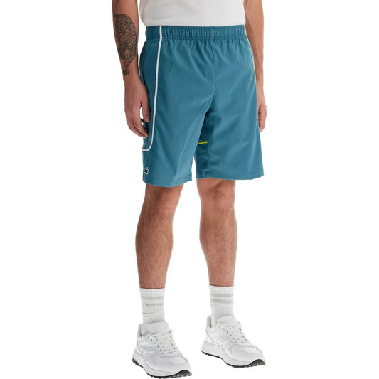 Lacoste sporty bermuda shorts with contrasting stitching