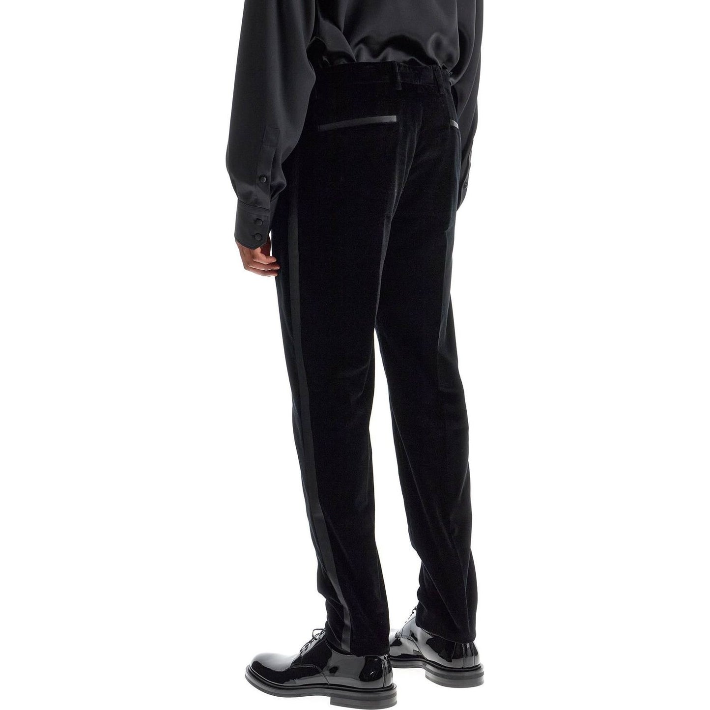 Dolce & Gabbana velvet tuxedo pants Trousers Dolce & Gabbana