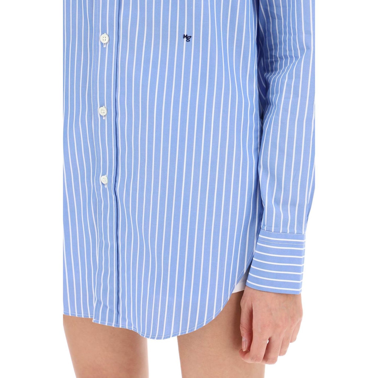 Homme Girls striped poplin shirt Topwear Homme Girls