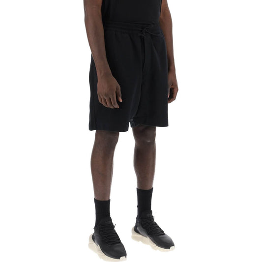 Y-3 french terry jogger bermuda shorts