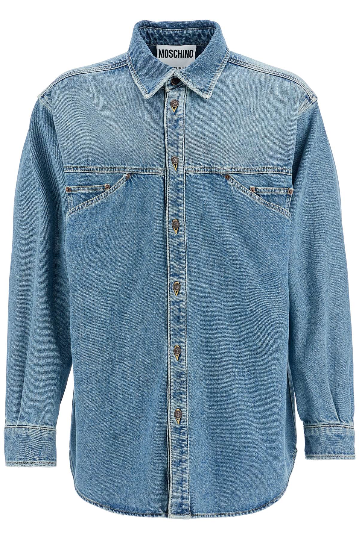 Moschino denim shirt with pockets