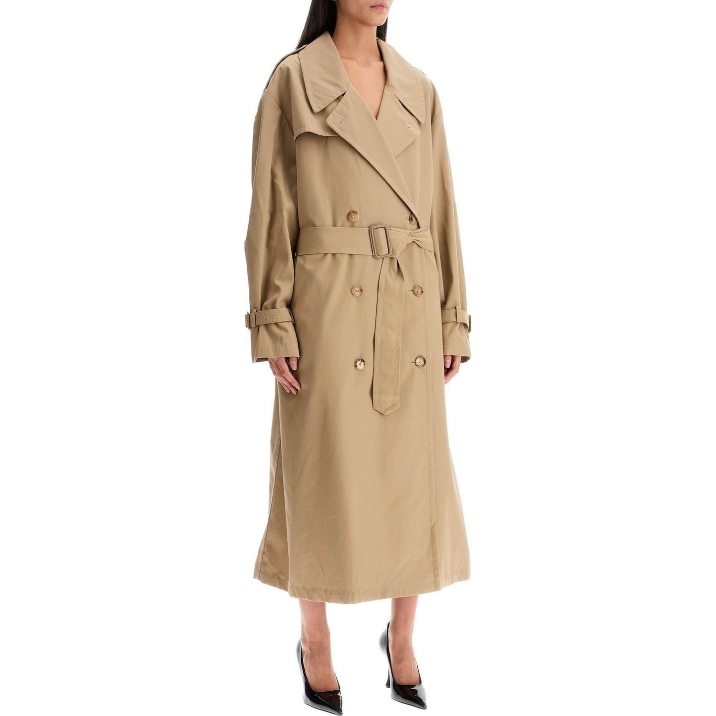 Moschino double-breasted trench coat