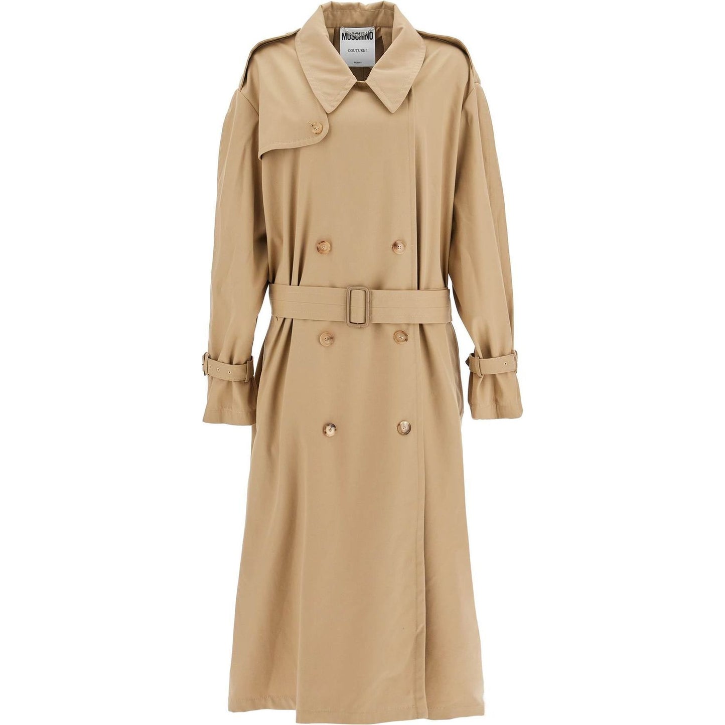 Moschino double-breasted trench coat