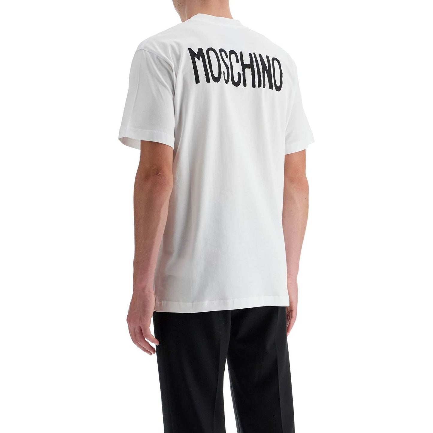 Moschino t-shirt with lettering print Topwear Moschino