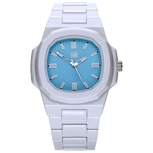 LIGHT TIME Mod. VELVET NAUTILUS - Light Blue WATCHES LIGHT TIME