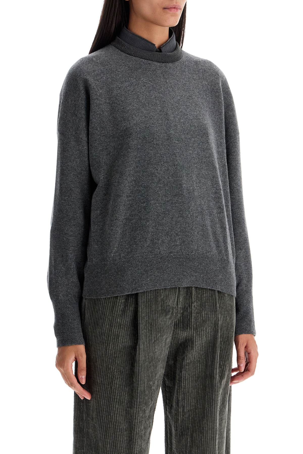 Brunello Cucinelli Brunello Cucinelli "pullover with precious rib