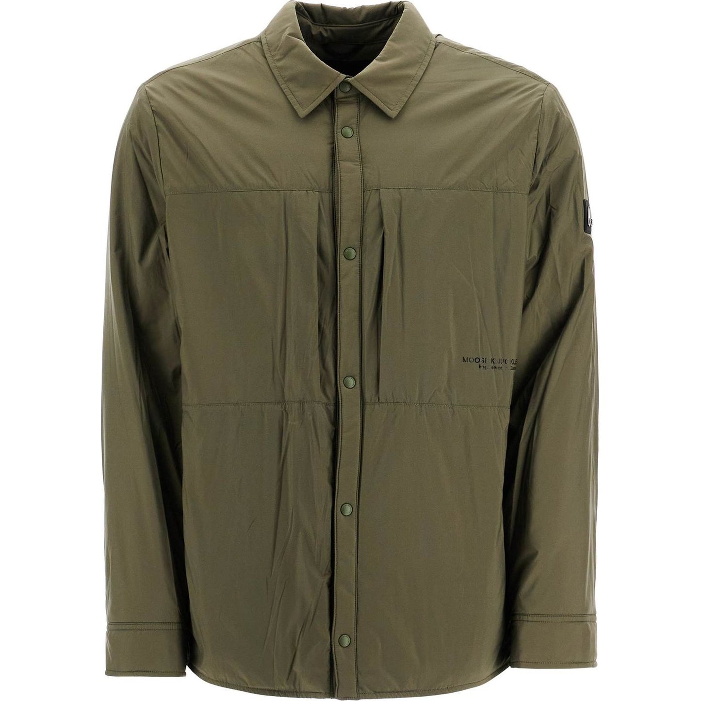 Moose Knuckles ash nylon shirt-style jacket Vests Moose Knuckles