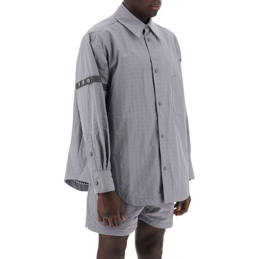 Thom Browne Thom Browne nylon ripstop overshirt in Vests Thom Browne