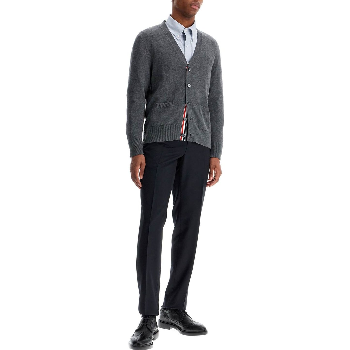 Thom Browne 4-bar cotton cardigan for Knitwear Thom Browne