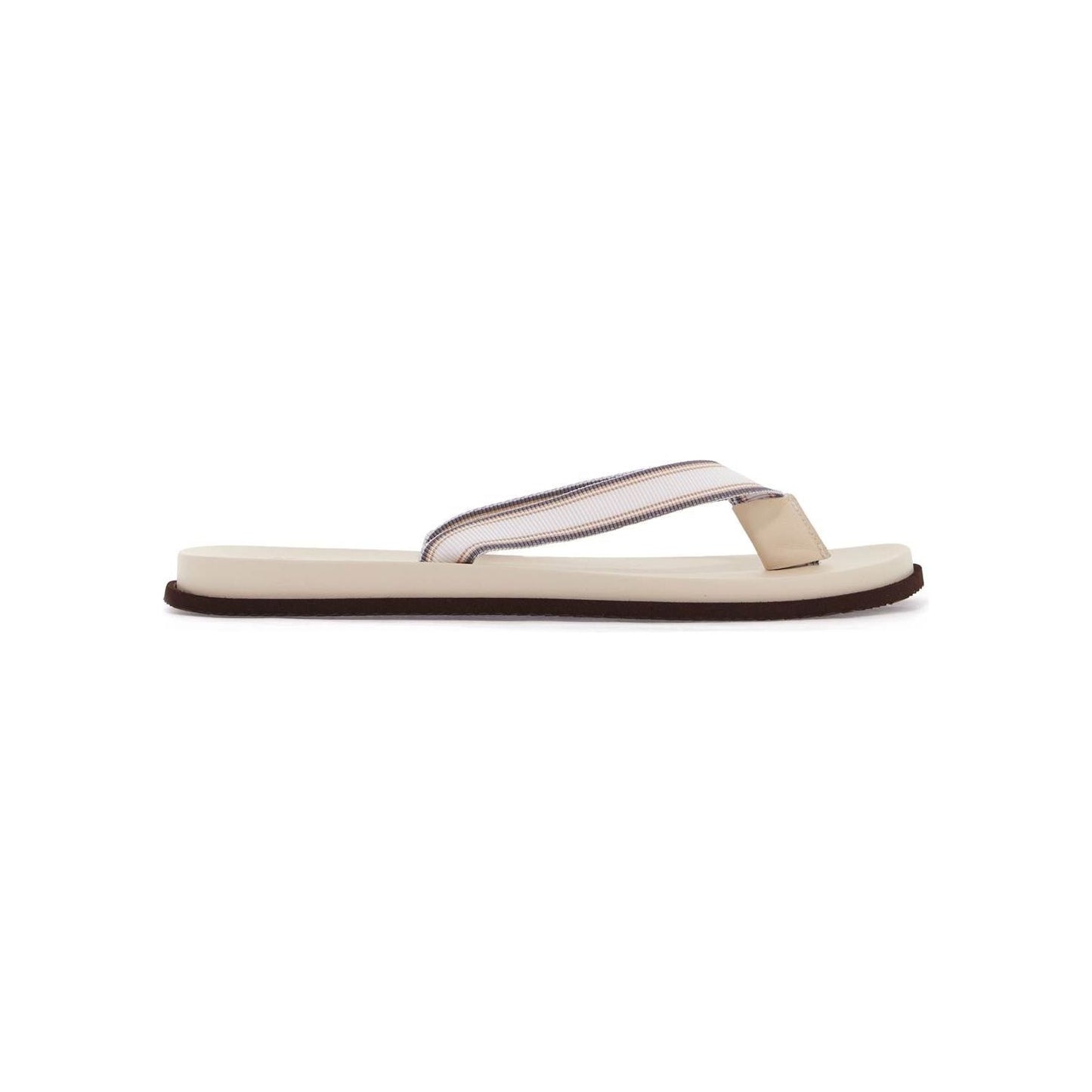 Brunello Cucinelli rubber flip-flop slides Sandals Brunello Cucinelli