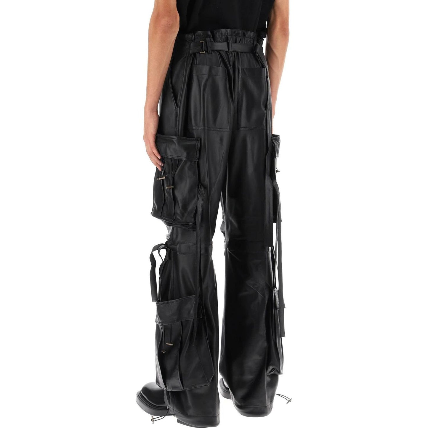 Darkpark luis lamb-leather cargo pants Trousers Darkpark