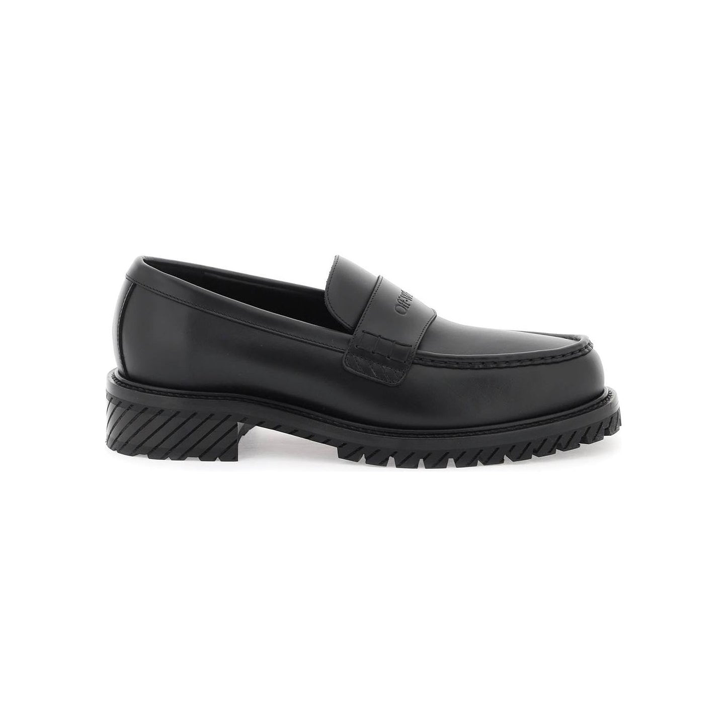 Off White Off-White leather loafers for Moccasins Off White