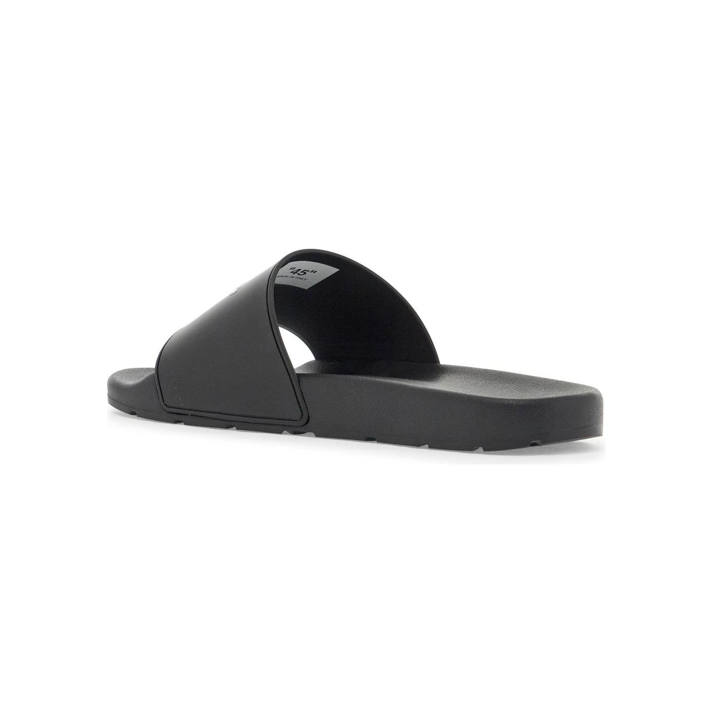 Off-White rubber slides for left and right Sandals Off-White