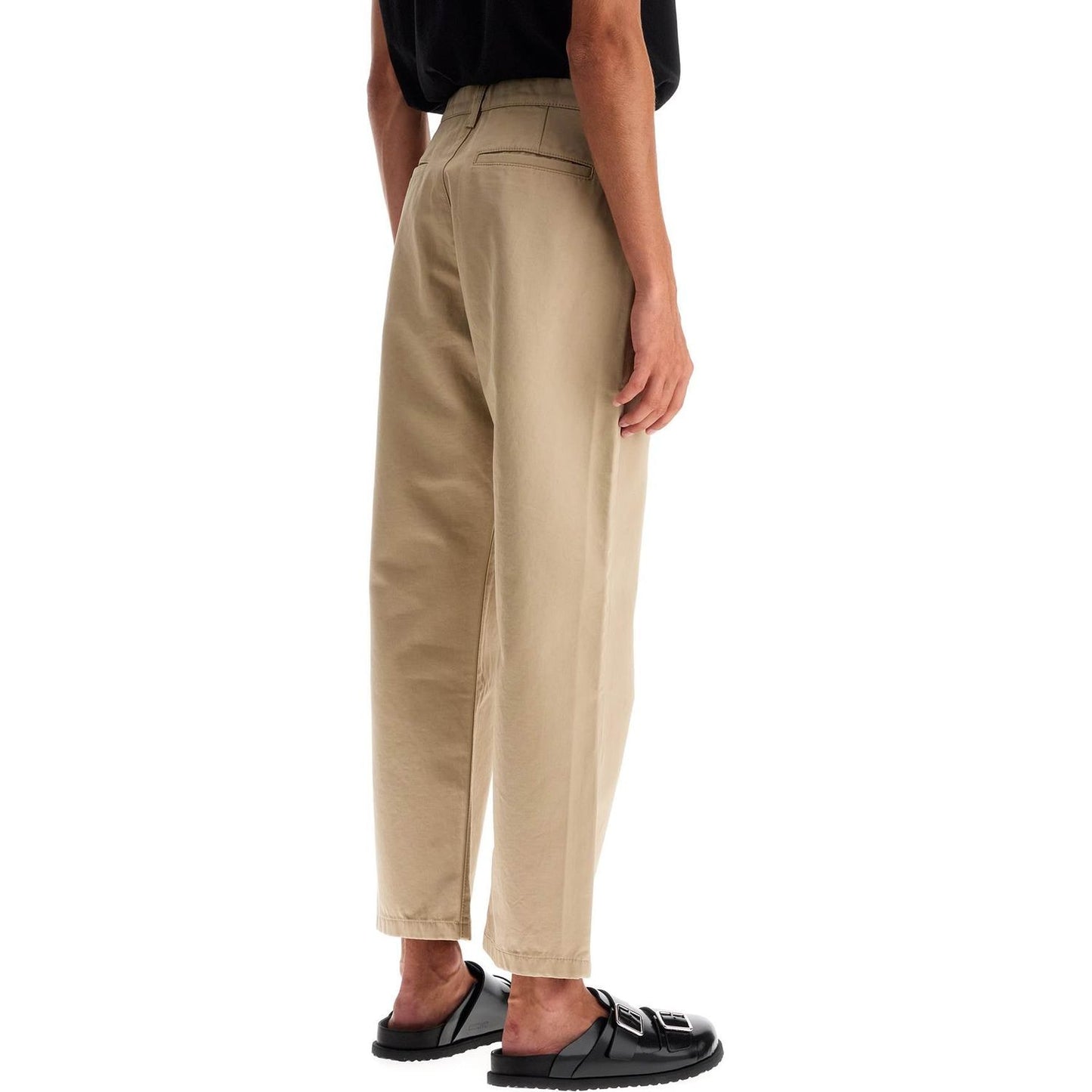 Palm Angels chino pants with logo branding Trousers Palm Angels