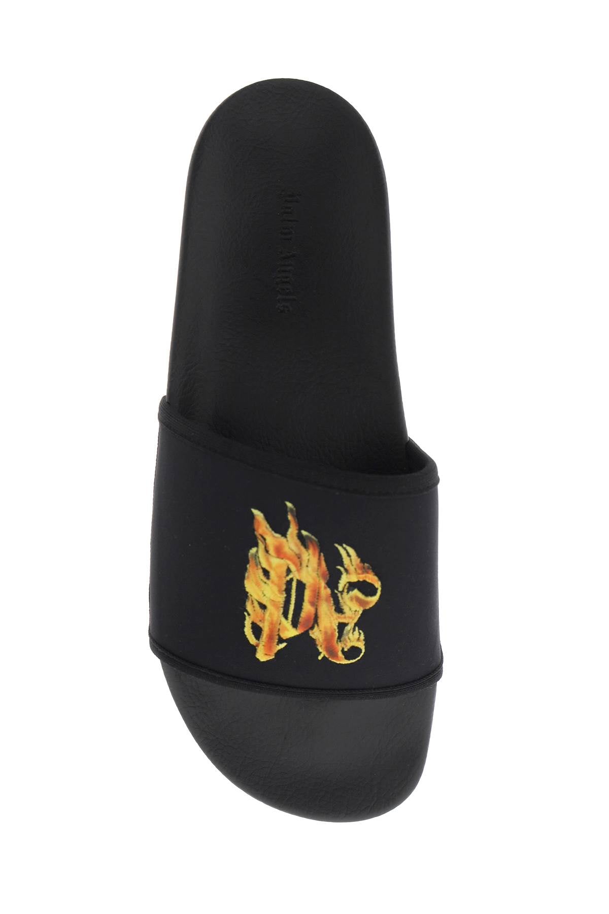 Palm Angels burning monogram nen slides