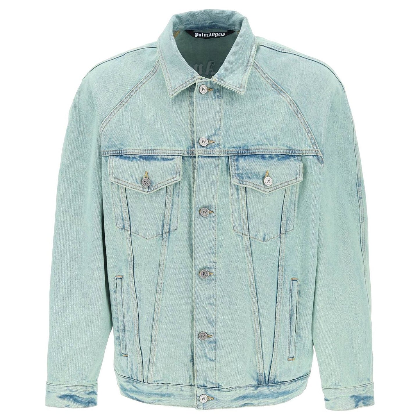 Palm Angels "denim overdye jacket Jackets Palm Angels