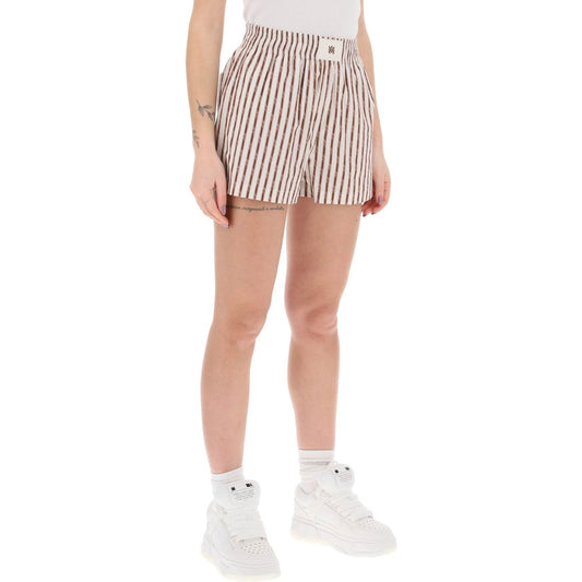 Amiri striped pajama shorts Short trousers Amiri