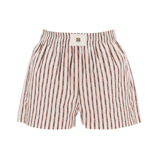 Amiri striped pajama shorts Short trousers Amiri