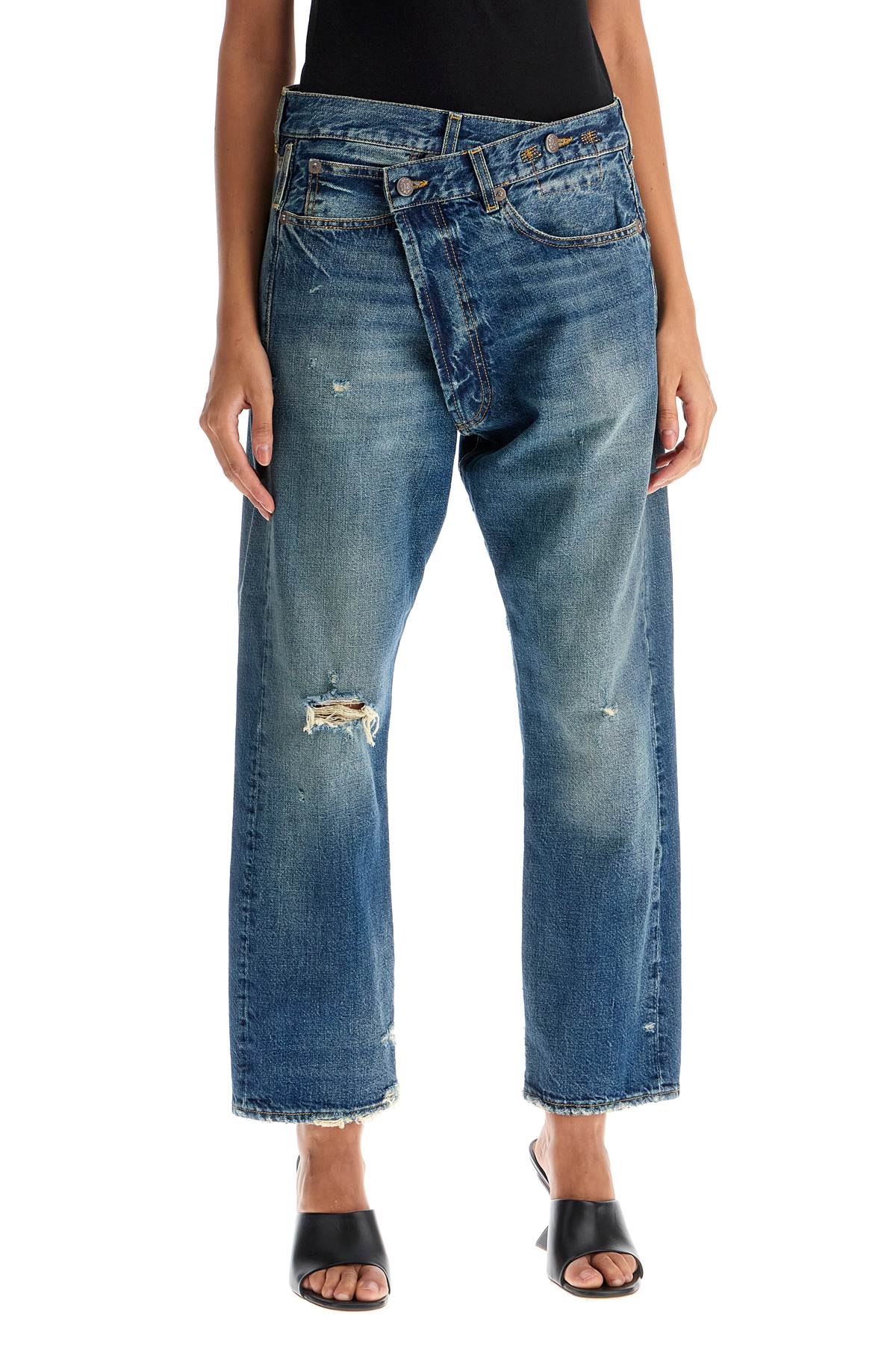 R13 R13 crossover denim Jeans R13