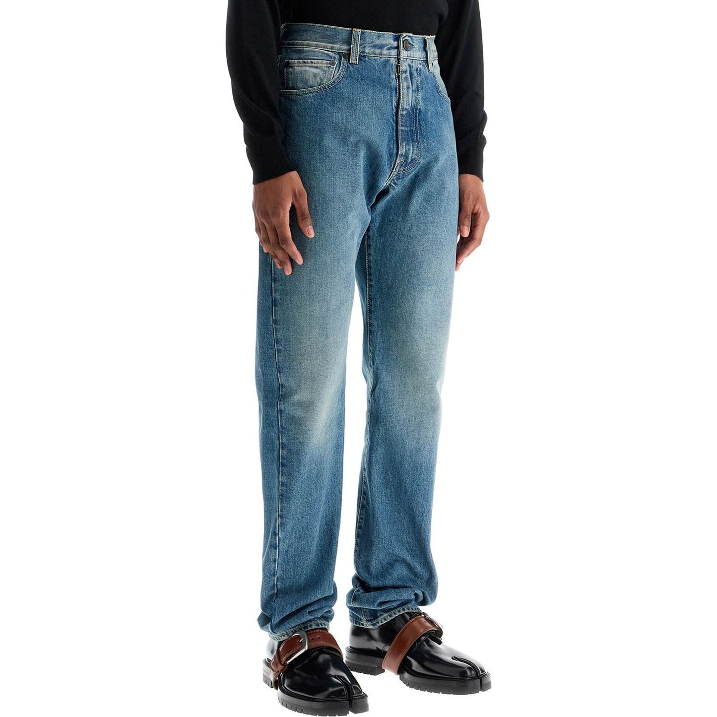 Maison Margiela straight jeans with twisted seams Jeans Maison Margiela