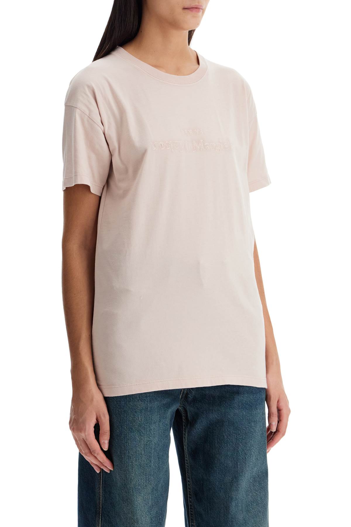 Maison Margiela 'reverse logo t-shirt with Topwear Maison Margiela