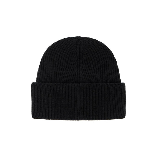 MM6 Maison Margiela "wool beanie hat with large logo patch" Scarves Hats & Gloves MM6 Maison Margiela