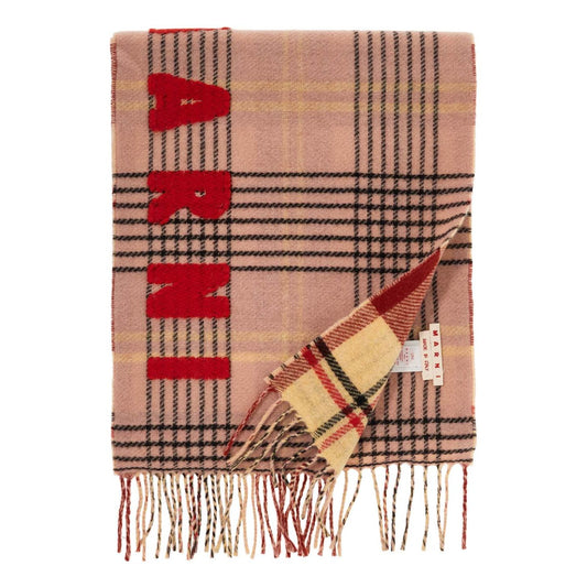 Marni double check wool scarf in 8 Scarves Hats & Gloves Marni