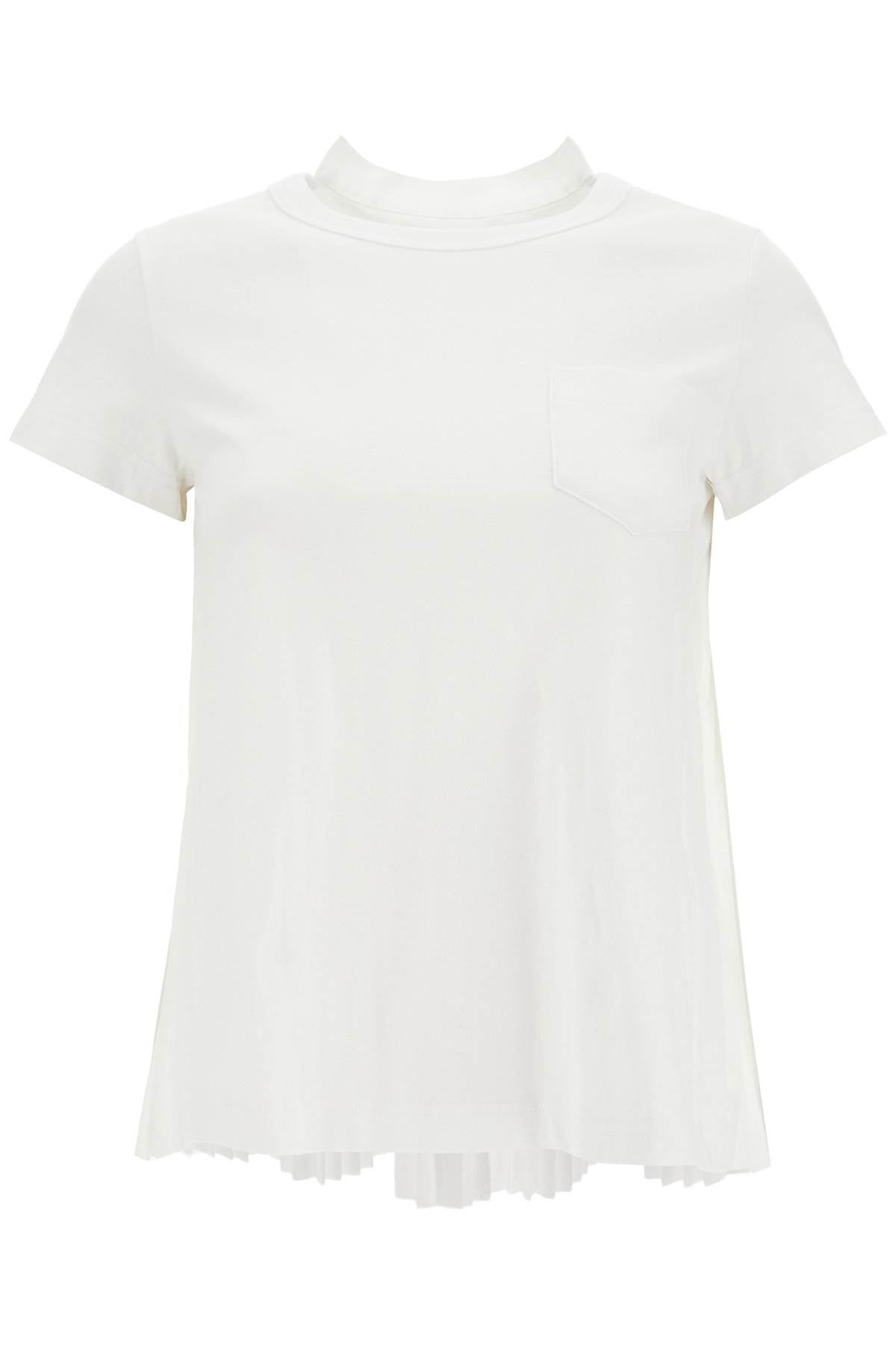 Sacai pleated back t-shirt Topwear Sacai