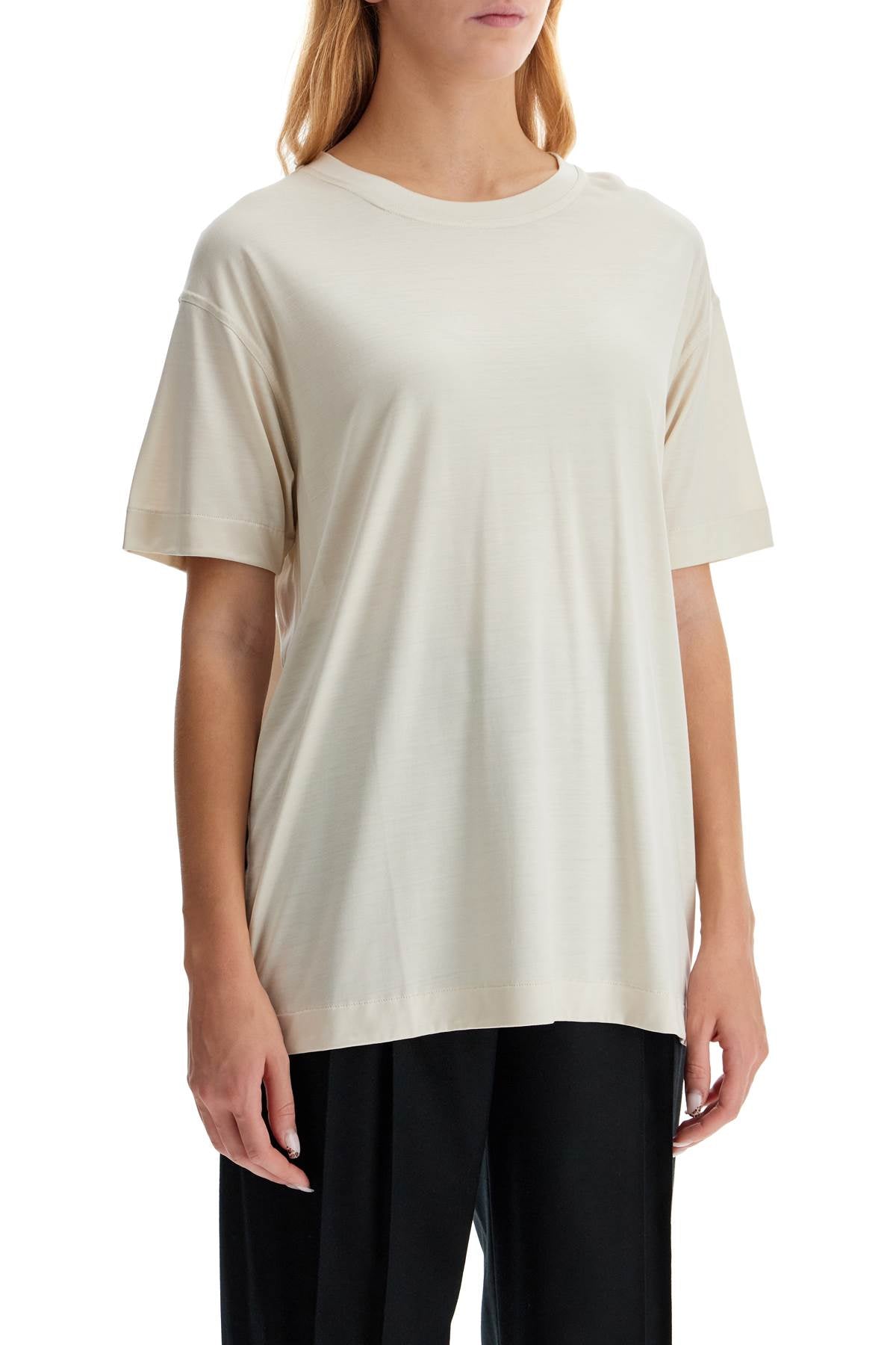 Lemaire silk crewneck t-shirt Topwear Lemaire