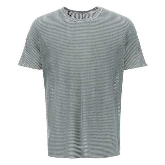 Boris Bidjan Saberi cotton perforated t-shirt Topwear Boris Bidjan Saberi