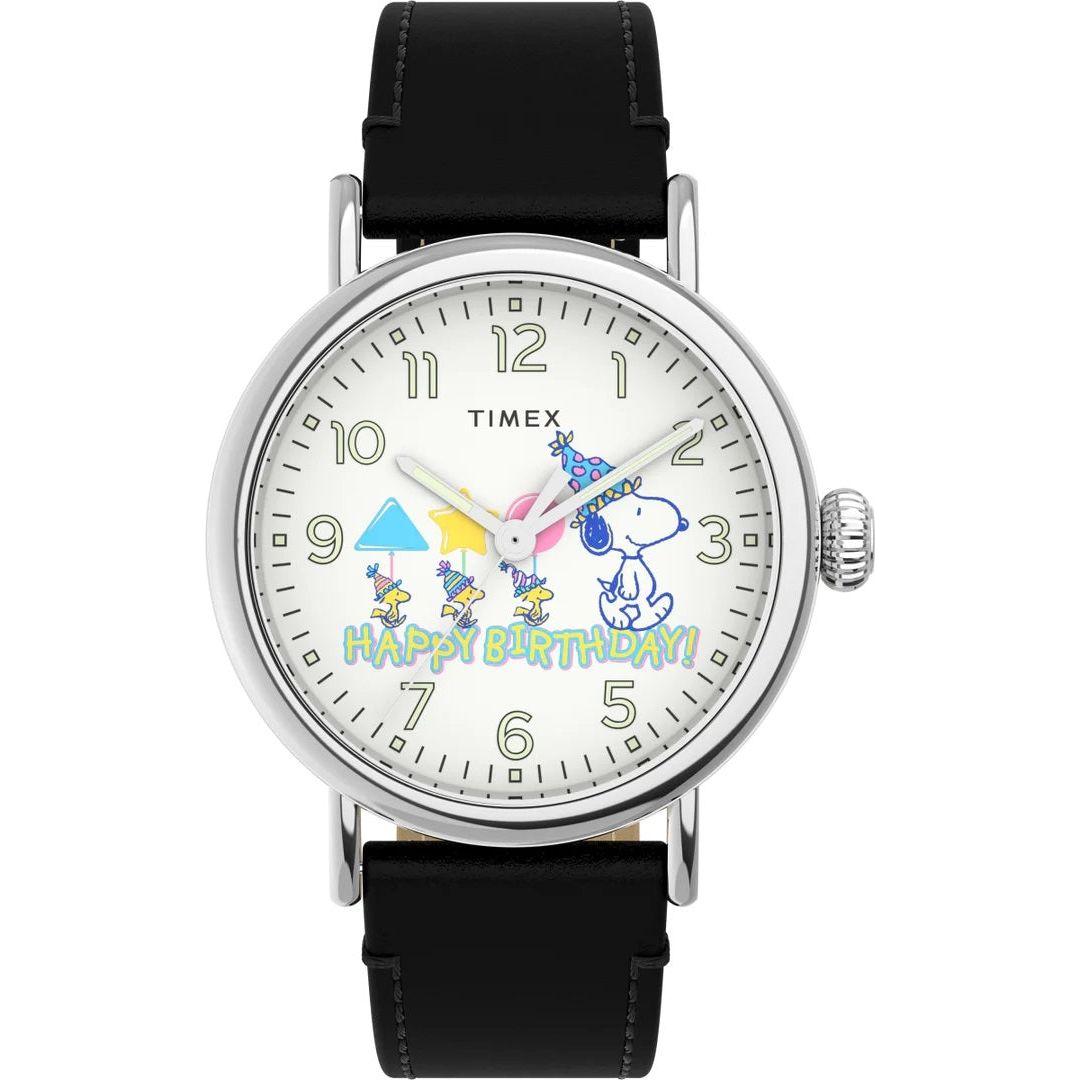 TIMEX Mod. PEANUTS COLLECTION - THE WATERBURY - Snoopy Happy Birthday - Special Pack WATCHES TIMEX