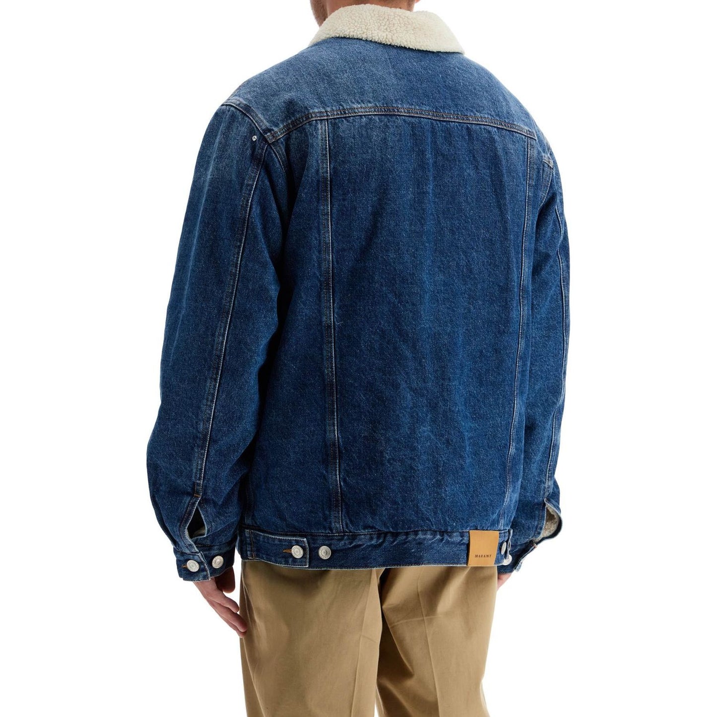 Marant japanese denim jacket for men/women