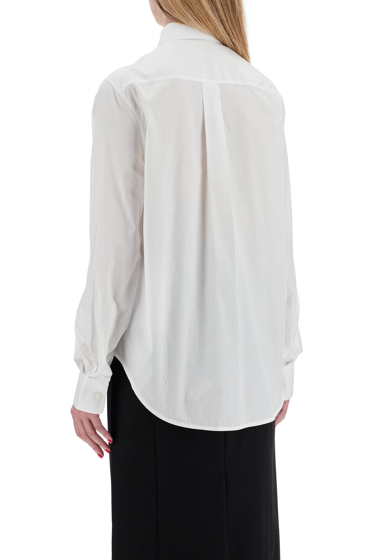 Wardrobe.Nyc flared cotton shirt for women Topwear Wardrobe.Nyc