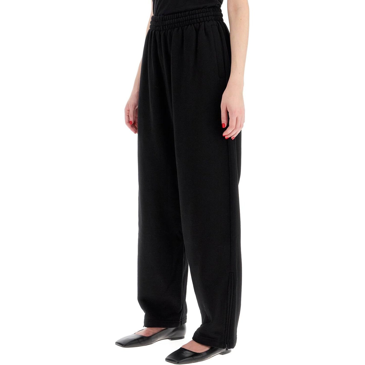 Wardrobe.Nyc wide leg joggers for comfortable Trousers Wardrobe.Nyc