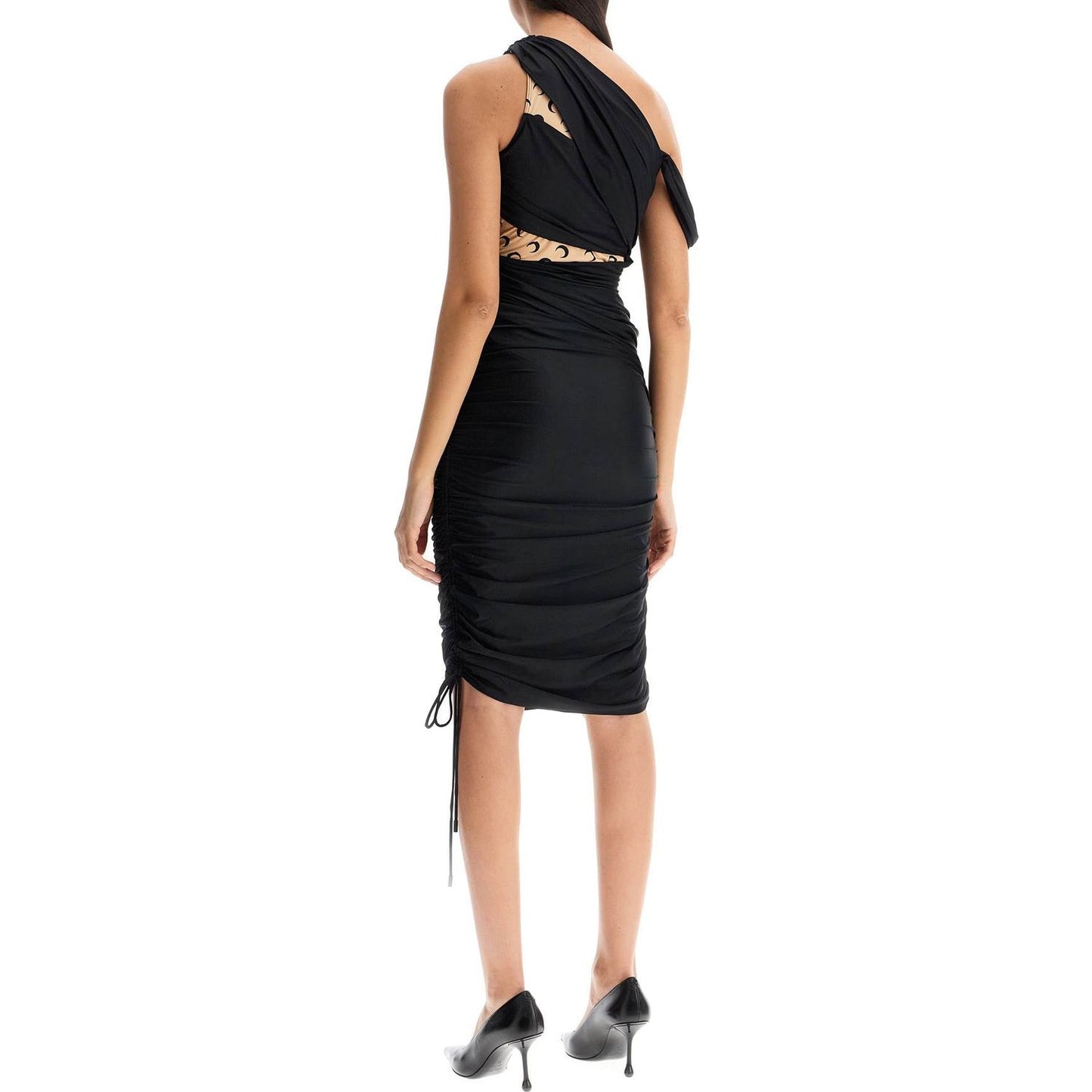 Marine Serre draped jersey dress with Dresses Marine Serre