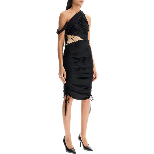 Marine Serre draped jersey dress with Dresses Marine Serre